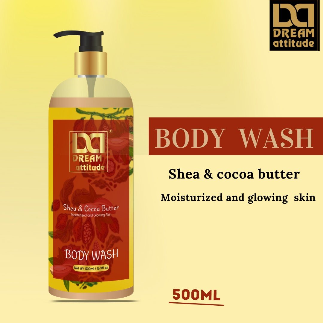 Luxurious Hydration: Shea & Cocoa Butter Body Wash